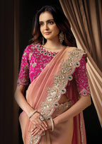 Anoushka - Designer Tissue Saree