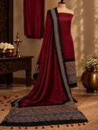 Doori - Ajrakh Modal Silk Suit