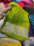 Medha - Premium Viscose Georgette Saree