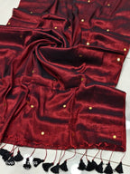 Tatvika - Handloom Tissue Silk Saree