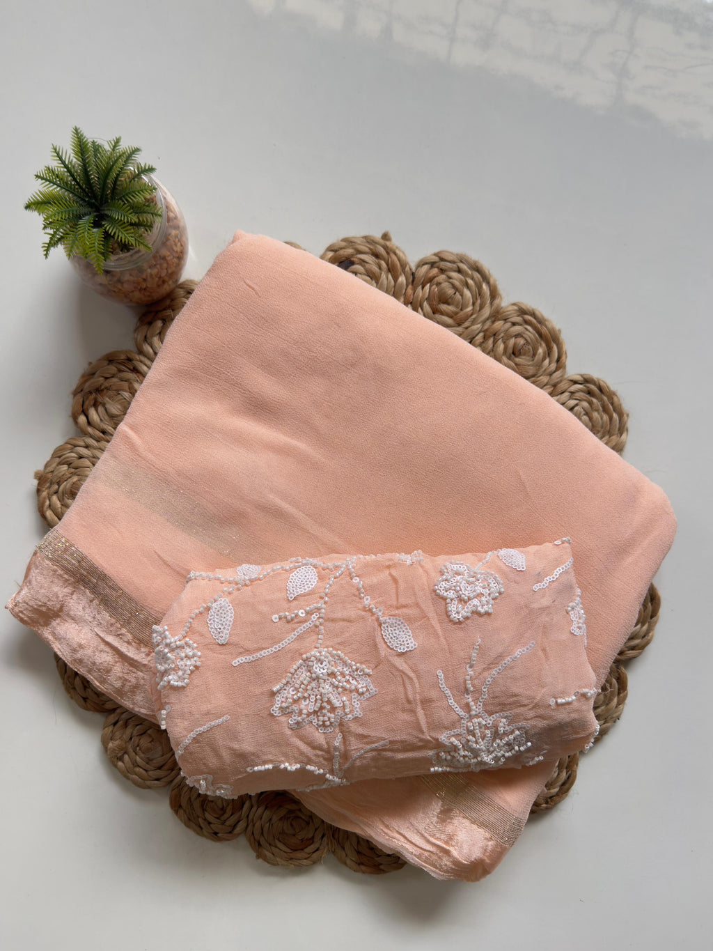 Maya - Viscose Georgette Saree