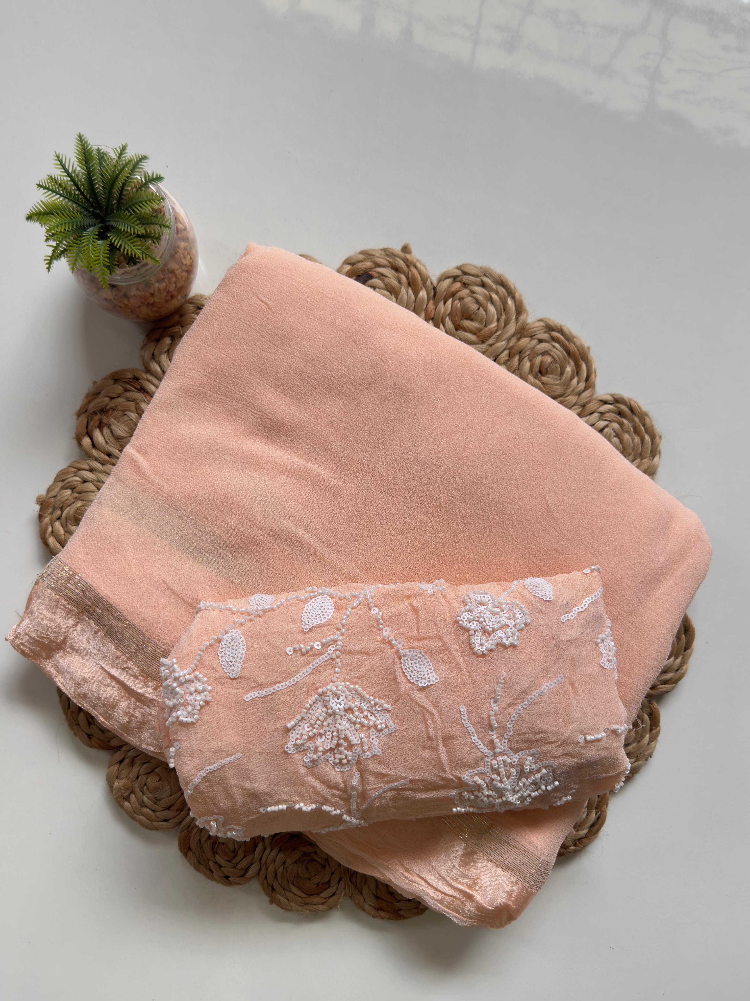 Maya - Viscose Georgette Saree