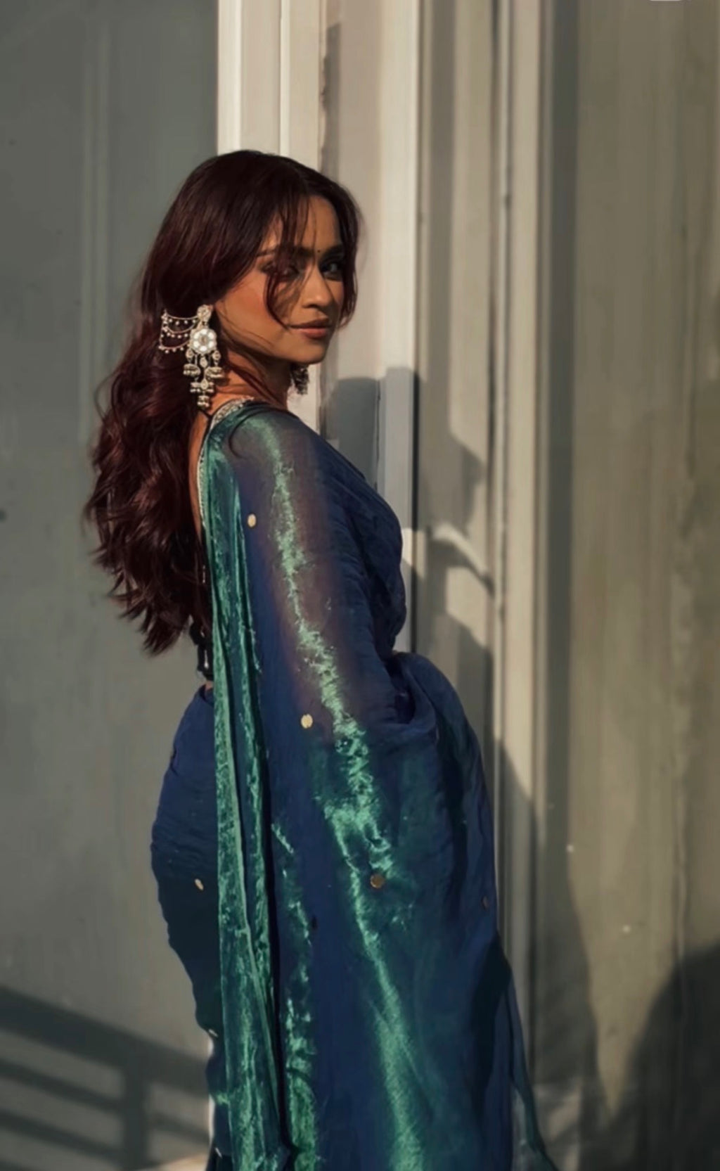 Tatva - Handloom Tissue Silk Saree