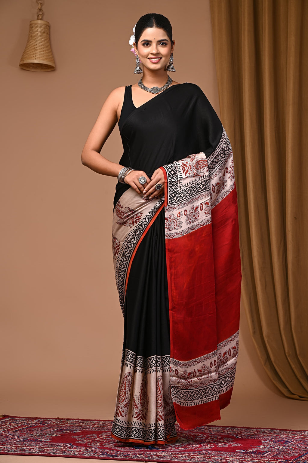 Risha - Pure Modal Silk Saree