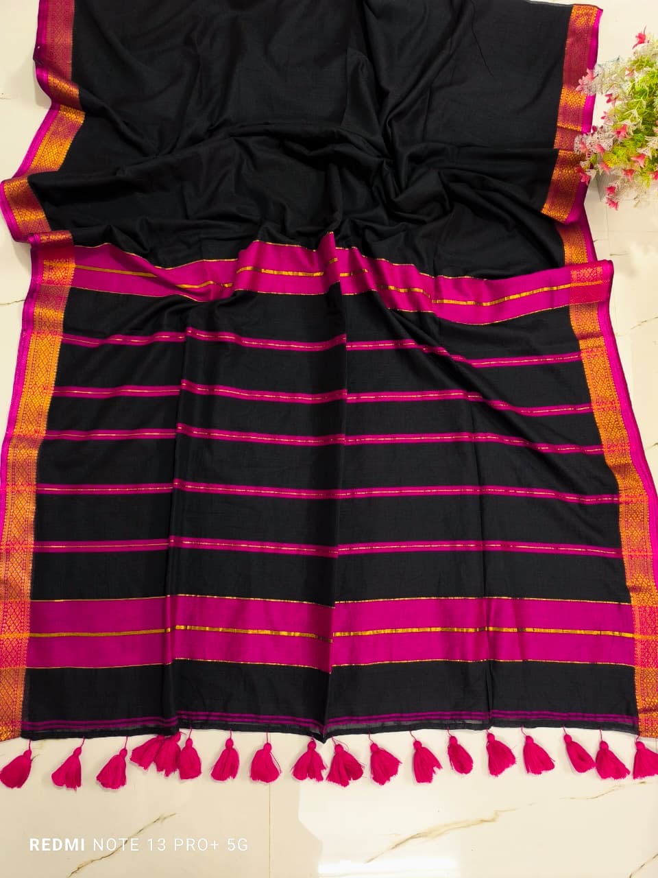 Kalika - Soft Mul Cotton Saree