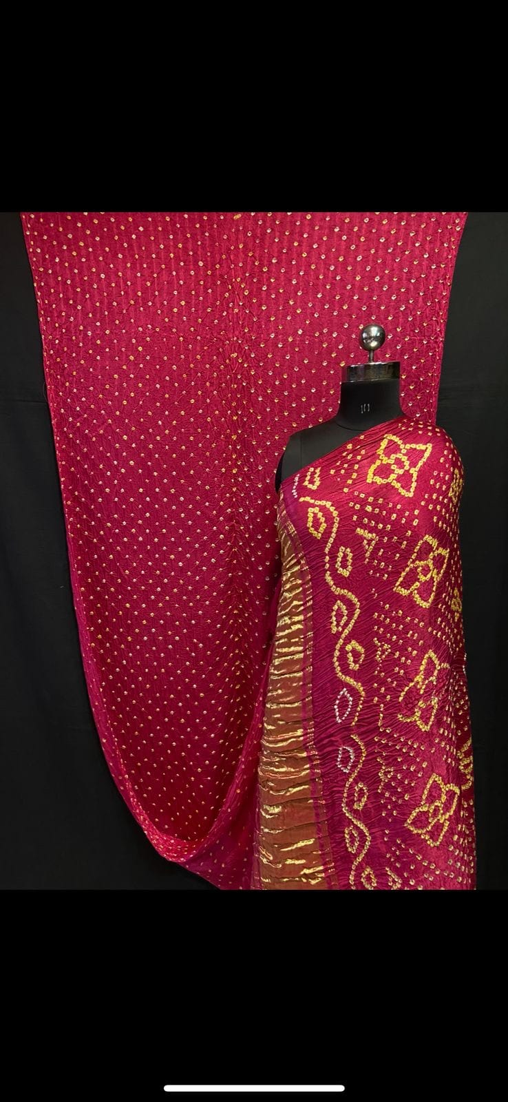 Rani - Bandej Modal Silk Saree