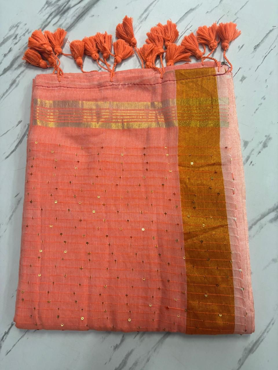 Mila - Mul Mul Cotton Saree