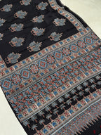 Mahin - Pure Modal Ajrakh saree