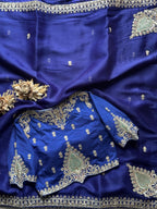 Amiya - Tissue Silk Cocktail Saree