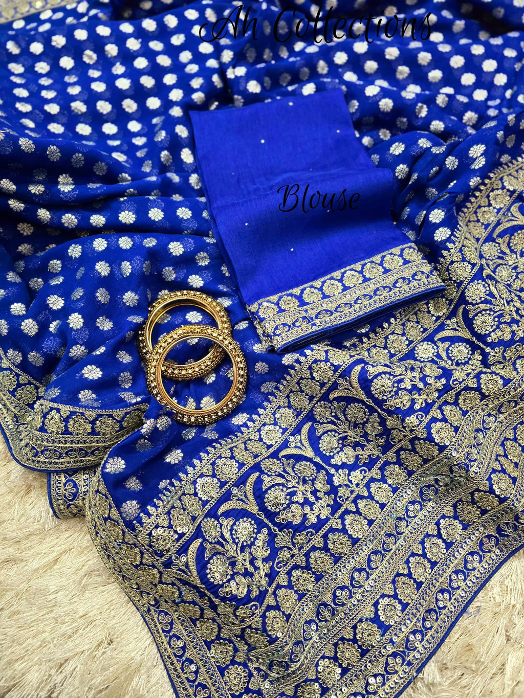 Amara- Pure Khaddi Georgette Saree