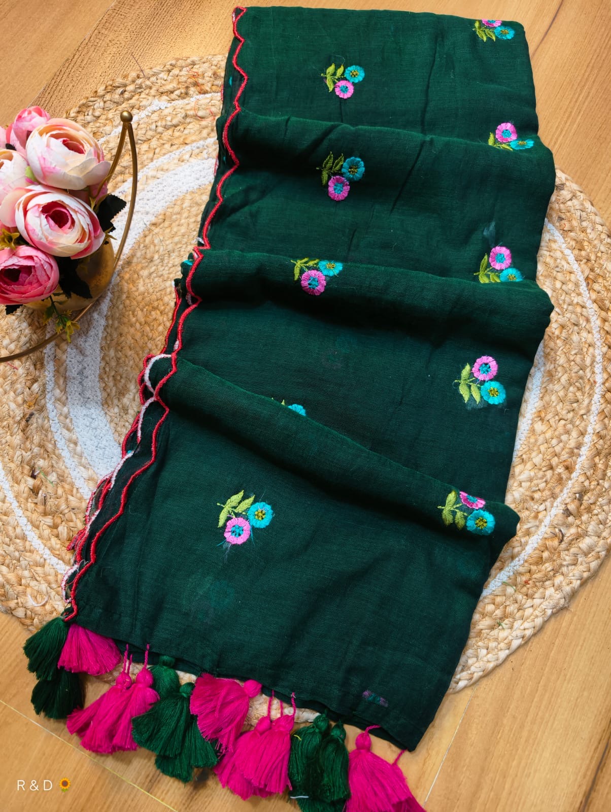 Amaal - Mul mul Cotton Saree