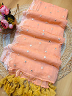 Manjari - Mul mul Cotton Saree