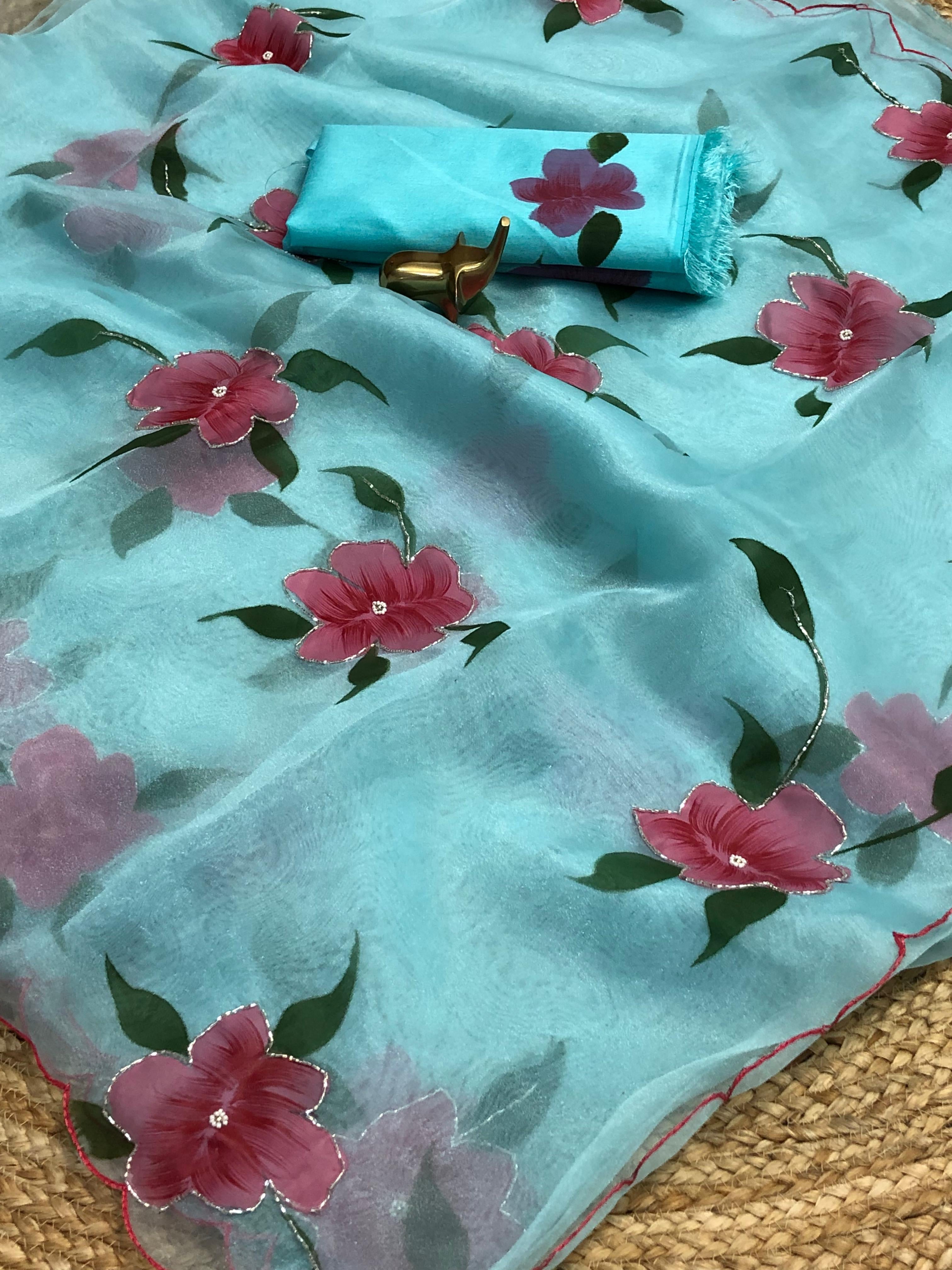 Radha - Soft Organza Saree