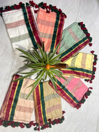 Samyukta - Handwoven Handloom Soft Cotton Saree