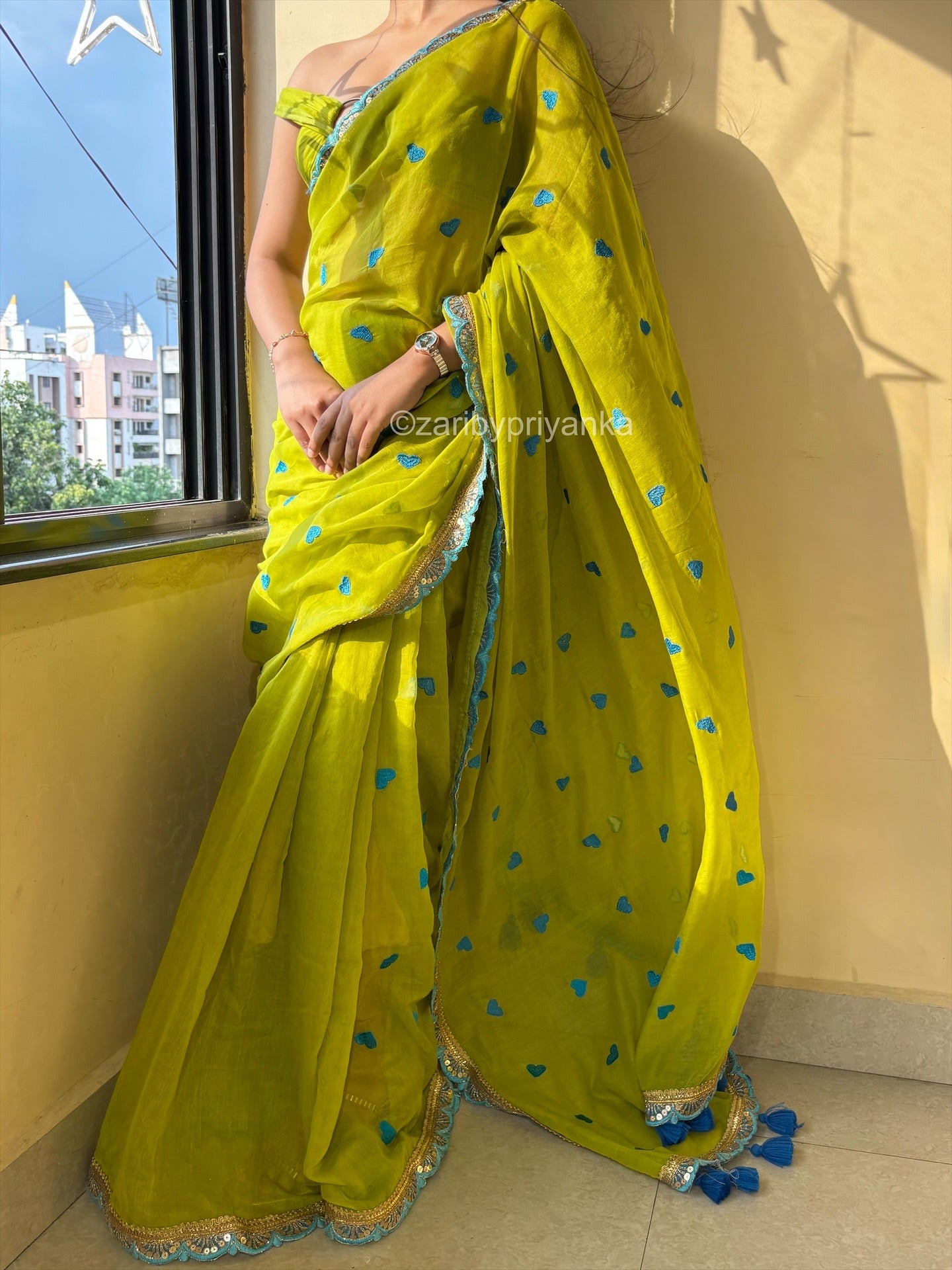 Mouni - Mul mul Cotton Saree
