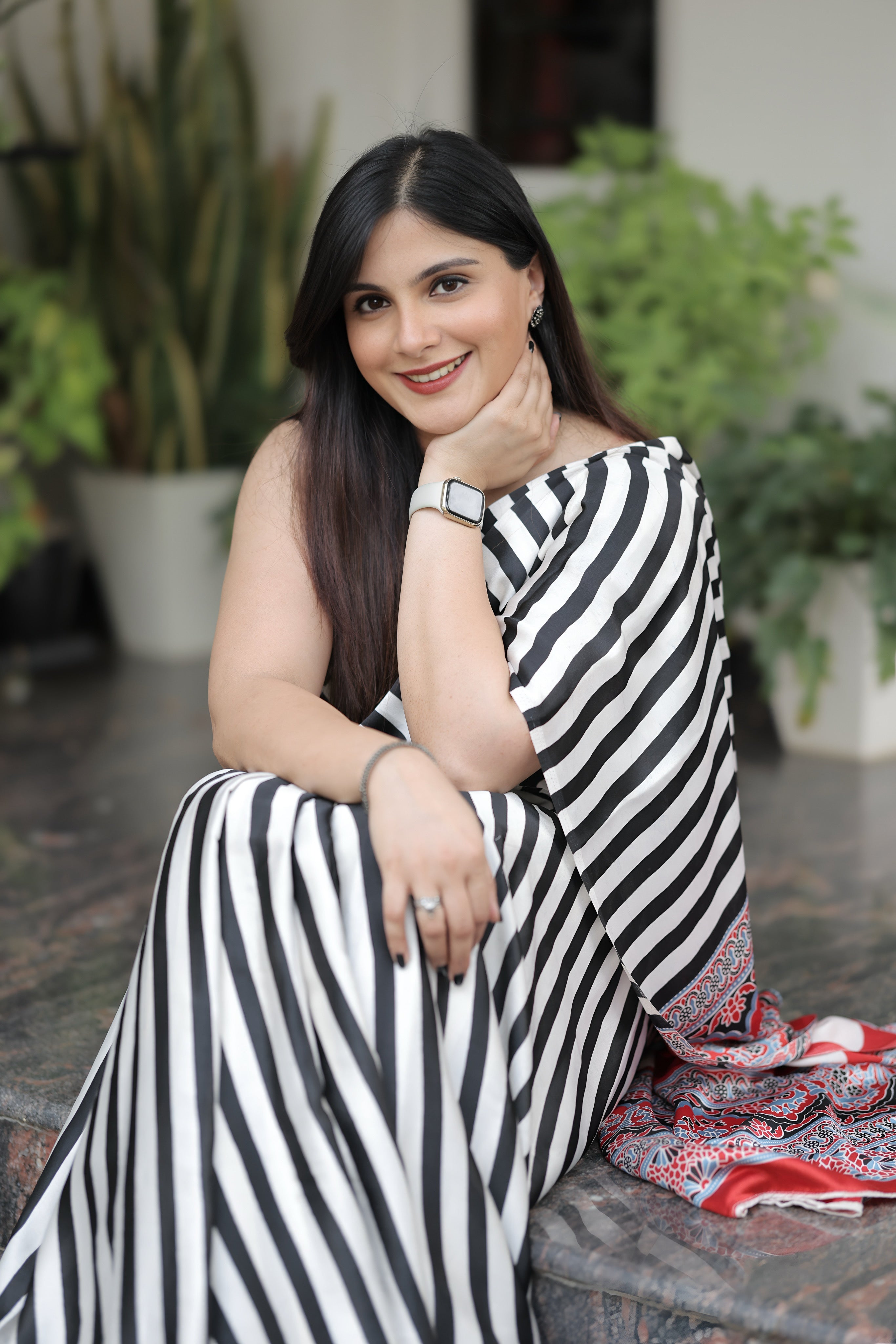 Nyla - Crepe silk Saree