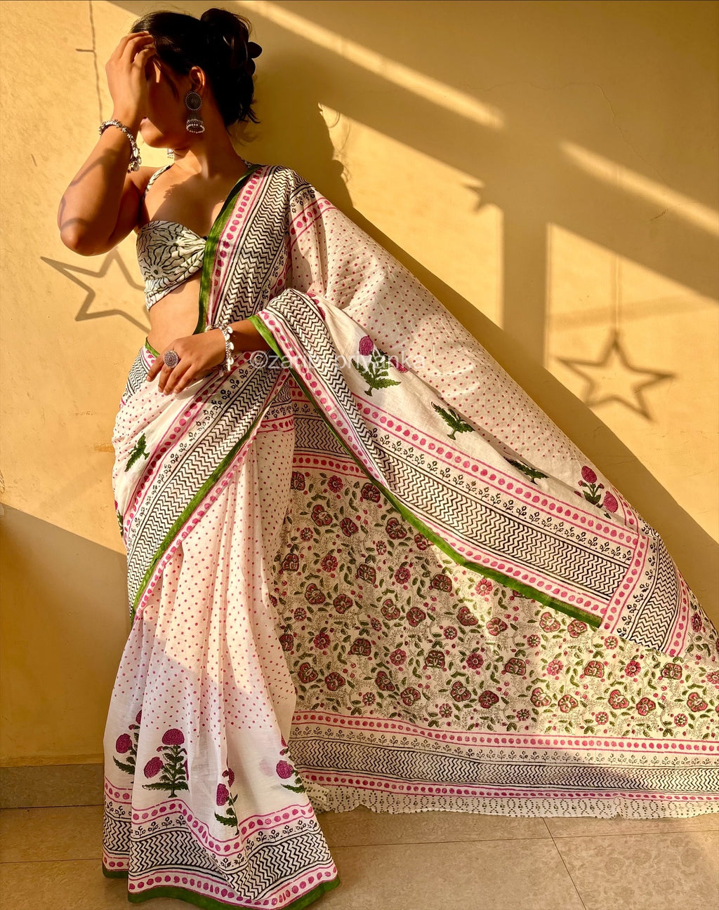 Mayurika - Soft Mul Cotton Saree