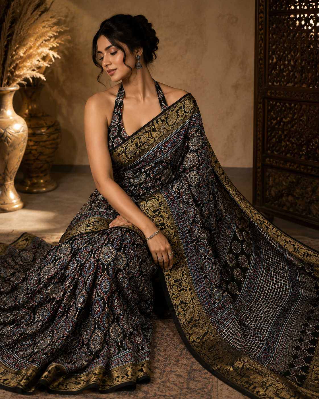 Janki - Pure Dola Silk weaving Saree