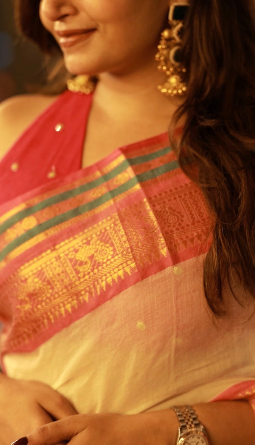Archa - Mul mul Cotton Saree