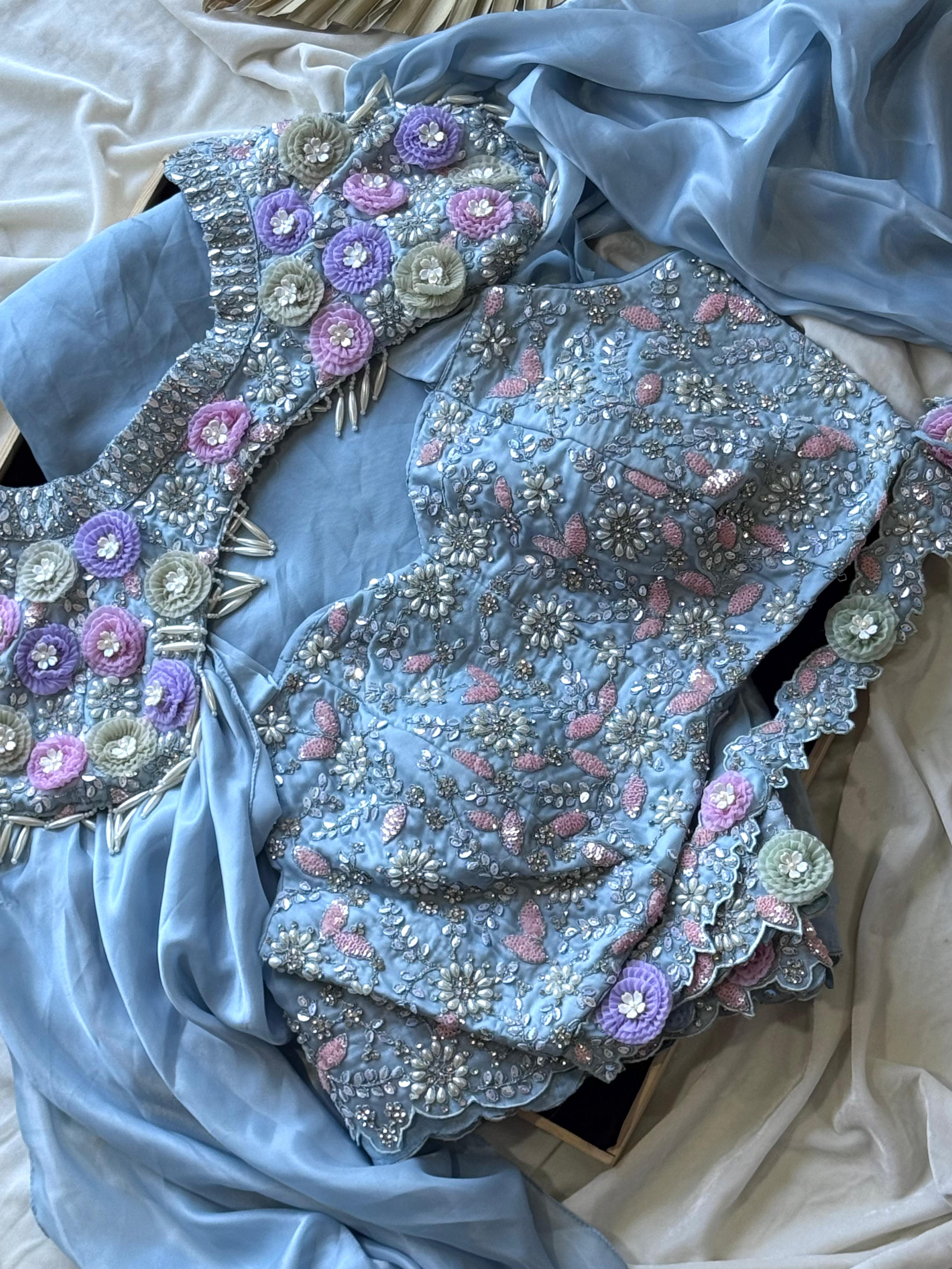 Tyaani - 1-Min Saree – Ready to Wear DesignerSaree