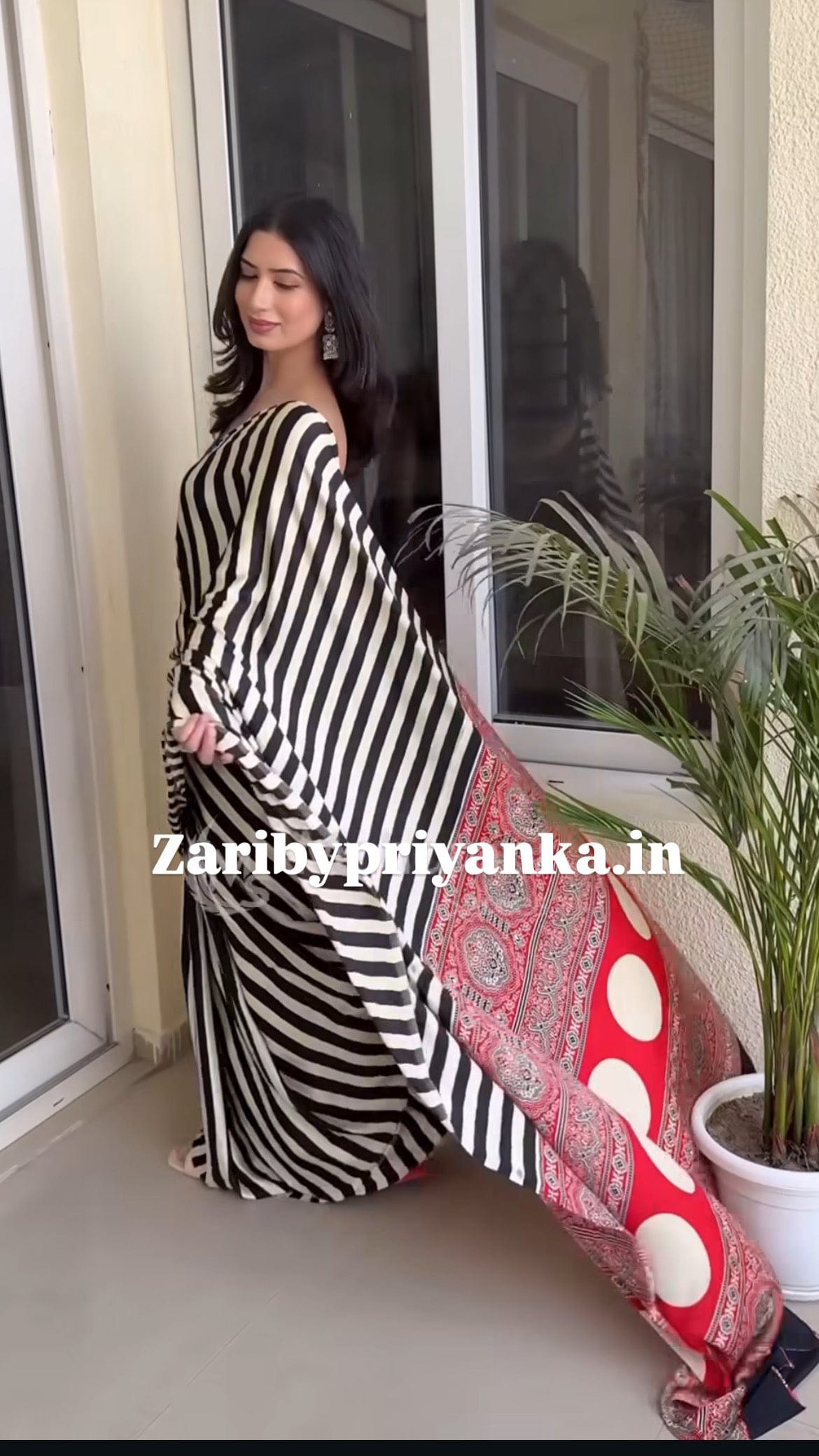 Nyla - Gajji Crepe silk Saree