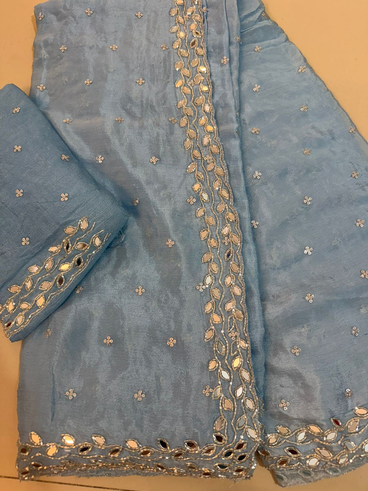 Rana - Designer Chinnon Saree