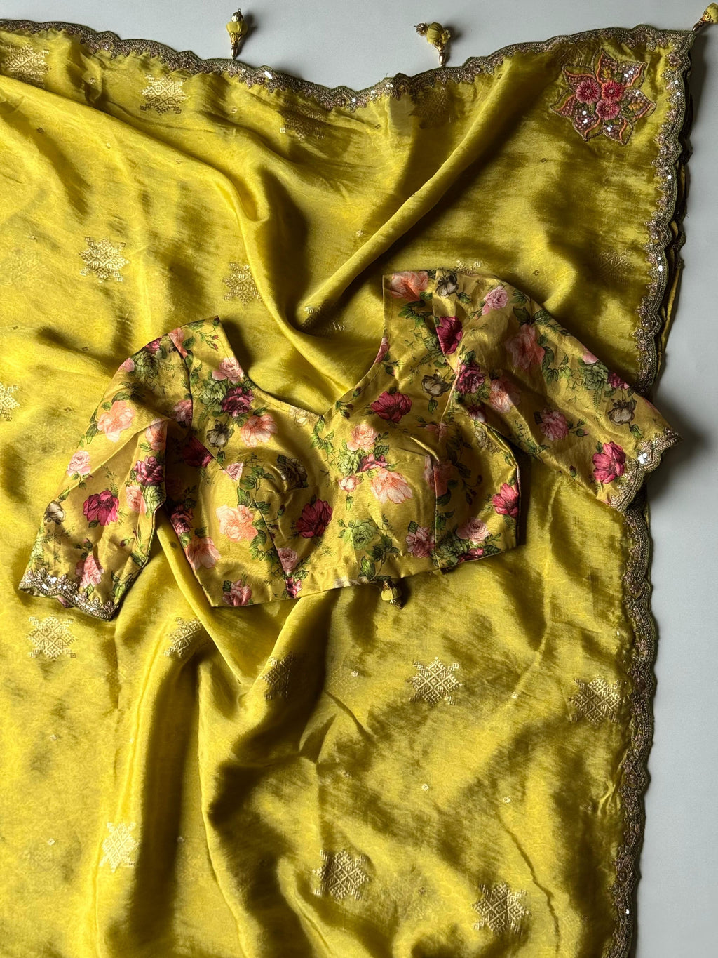 Adhara - Premium Tussar Designer Saree