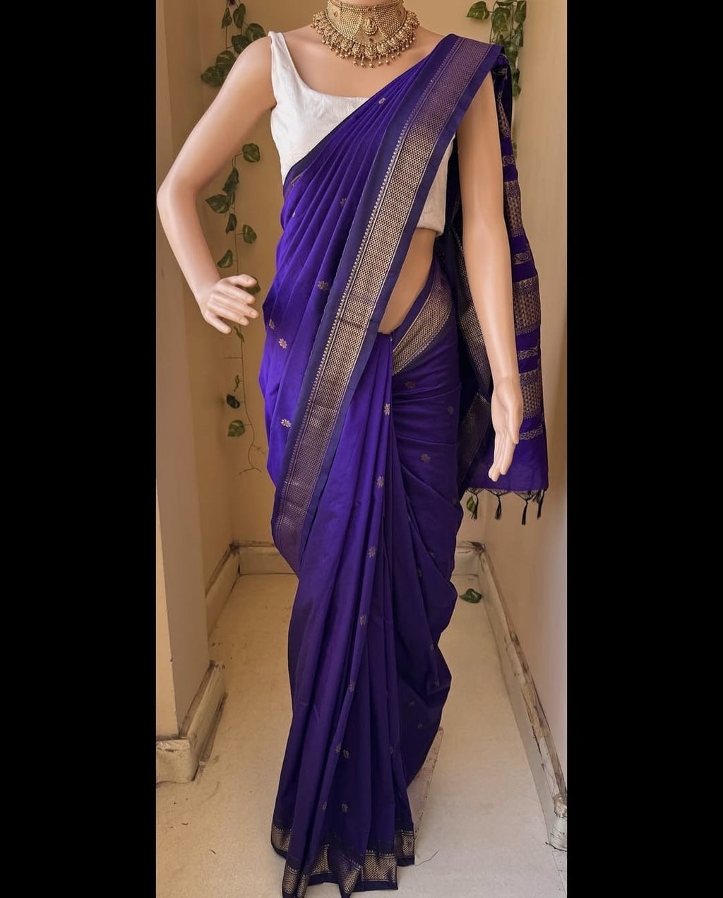 Saraswati - Pure Kalyani Cotton Silk Saree