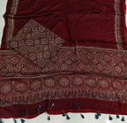 Savithri- Ajrakh Pure Modal Suit