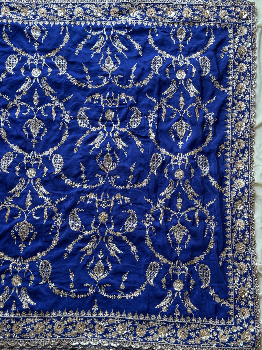 Shura - Designer Crepe Silk Saree
