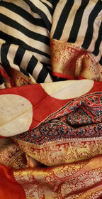 Aami - Pure Dola Silk weaving Saree