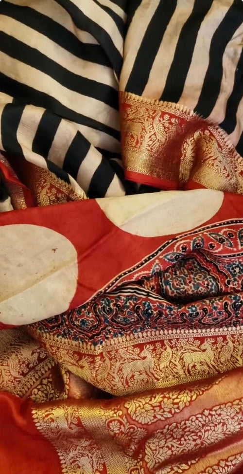 Aami - Pure Dola Silk weaving Saree
