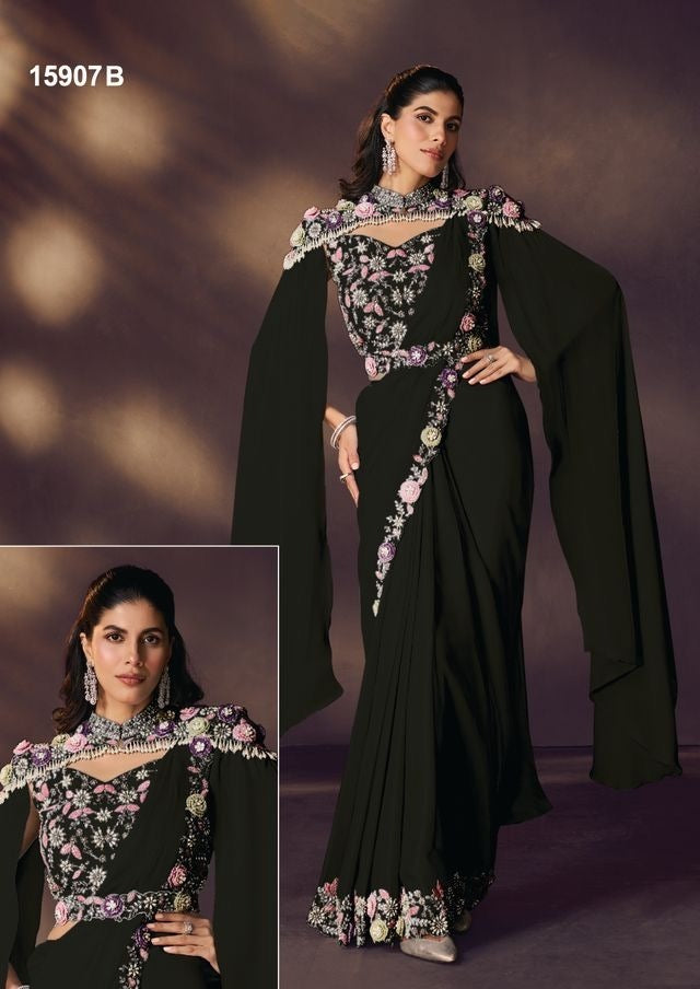 Tyaani - 1-Min Saree – Ready to Wear DesignerSaree