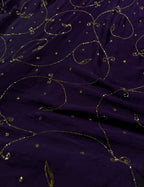 Gaurika | Designer Handcrafted Ajrakh Saree - Zari by Priyanka