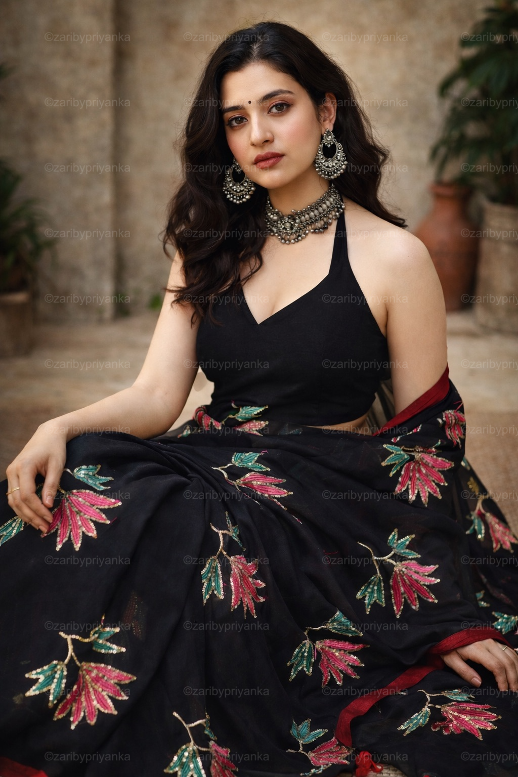 Nidha - Mul Mul Cotton Saree