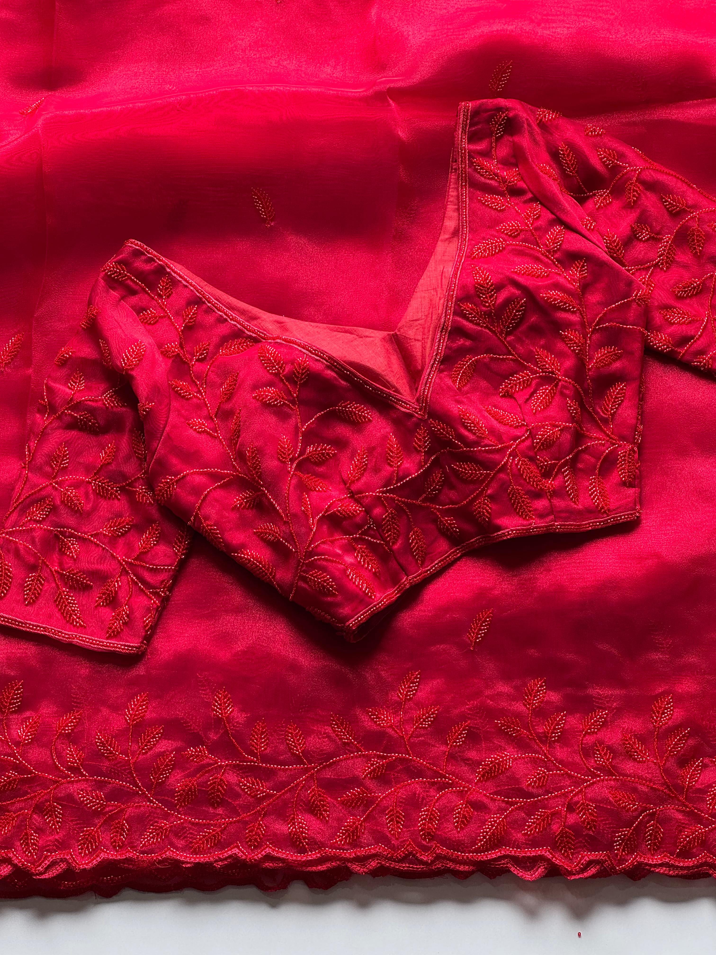 Mastani - Soft Organza Crepe Silk Saree