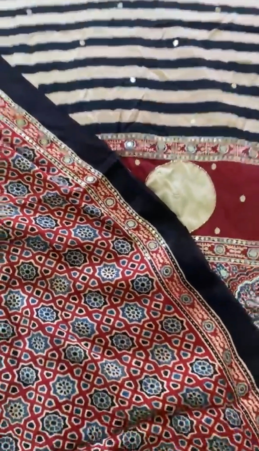 Raksha - Pure Modal Handwork Designer Saree m