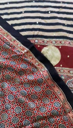 Raksha - Pure Modal Handwork Designer Saree m