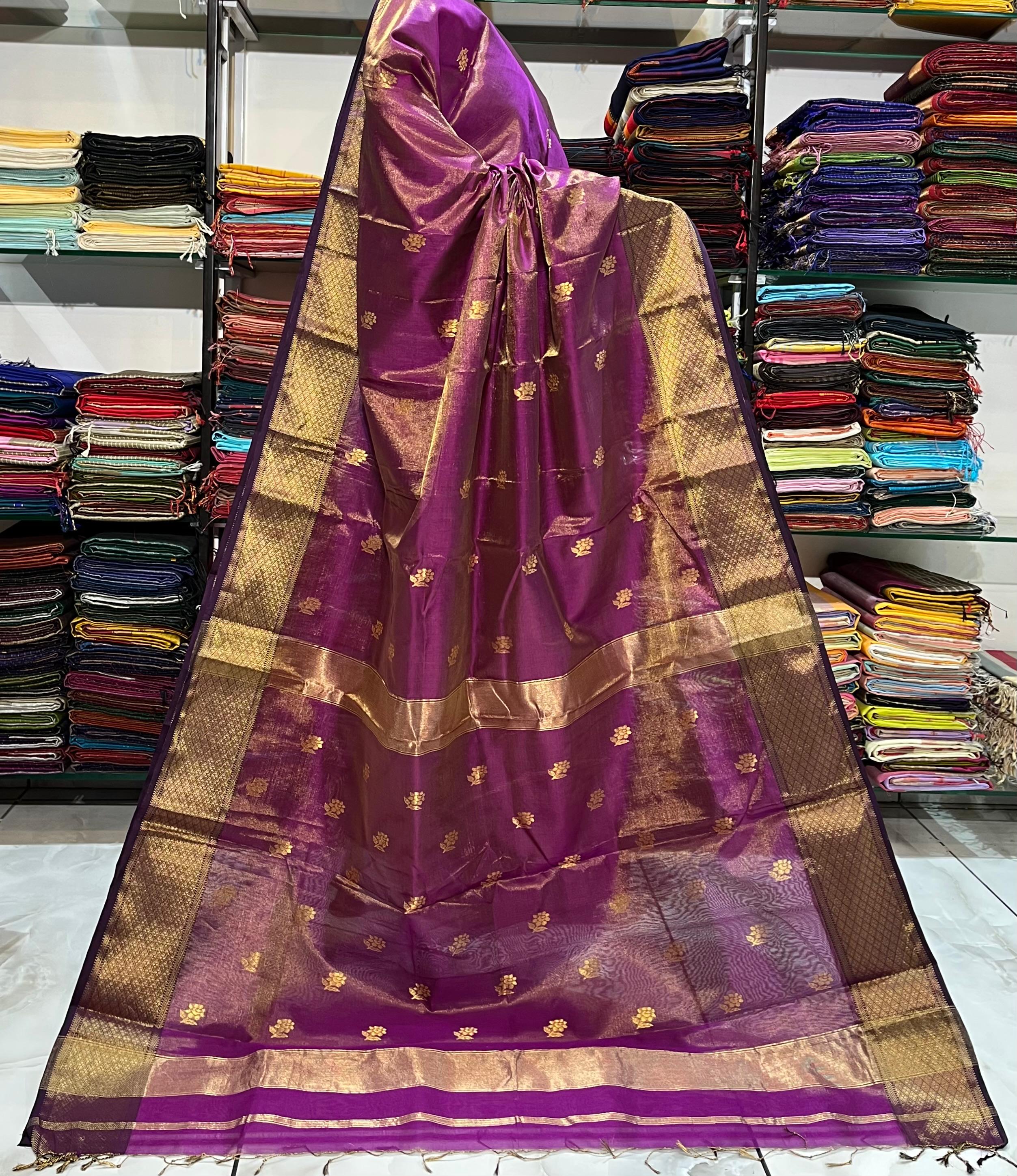 Mohana - Pure Maheswari Silk Saree