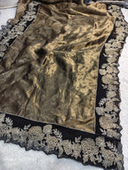 Pranita - Pure Kora Organza Tissue Silk Saree