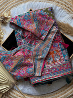 Nishma- Designer Tissue Crepe Saree