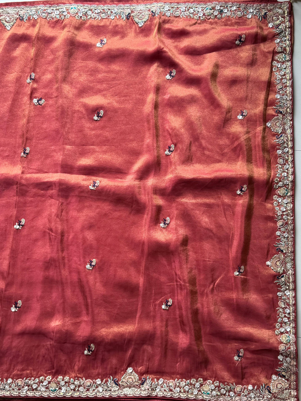 Najma - Tissue Silk Cocktail Saree