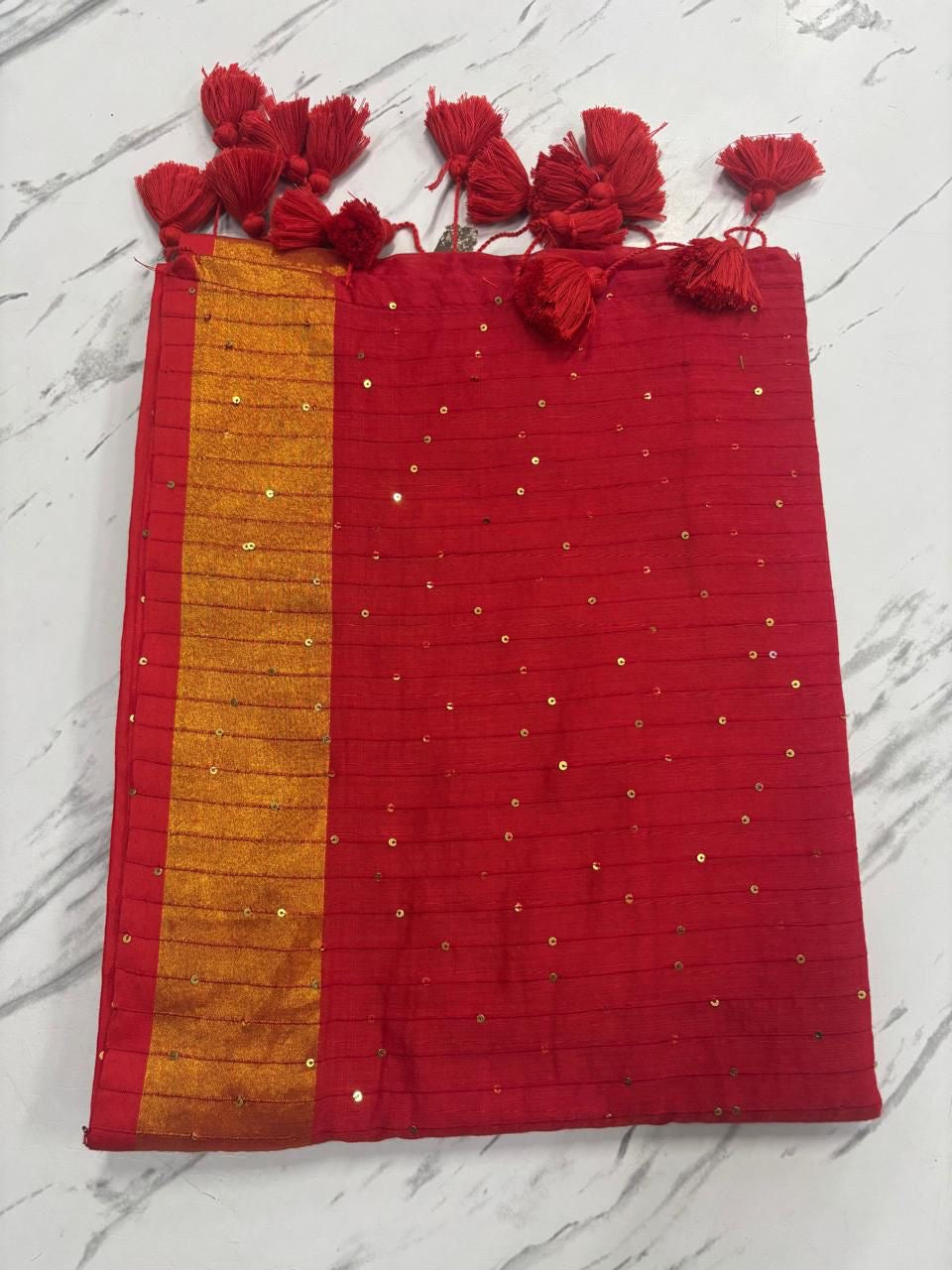 Mila - Mul Mul Cotton Saree