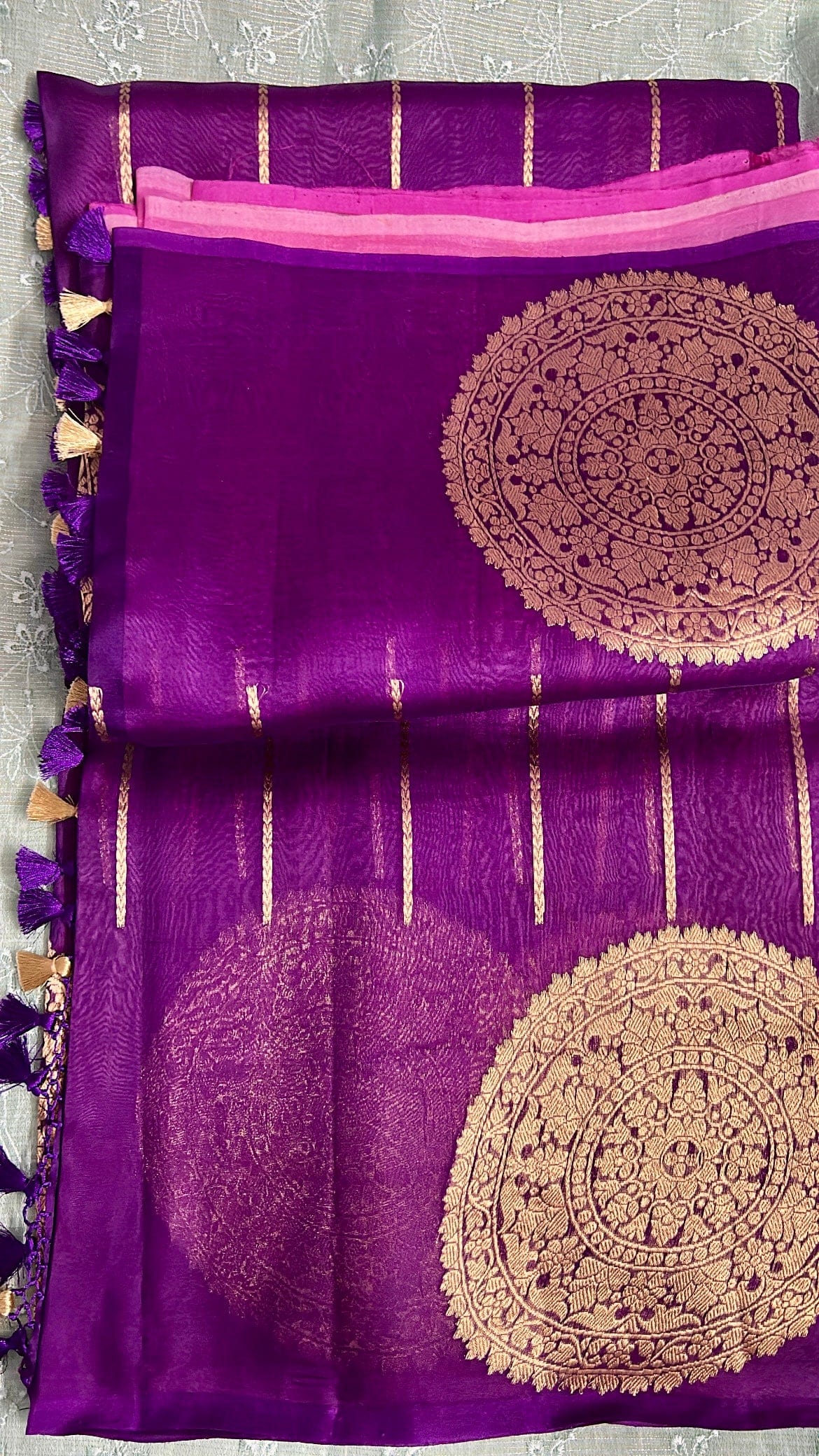 Nimmy - Pure Kora Silk Saree