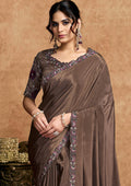 Elisha - Designer Satin Saree