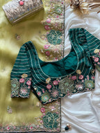 Athira - Tissue Silk Saree with Sequins handwork