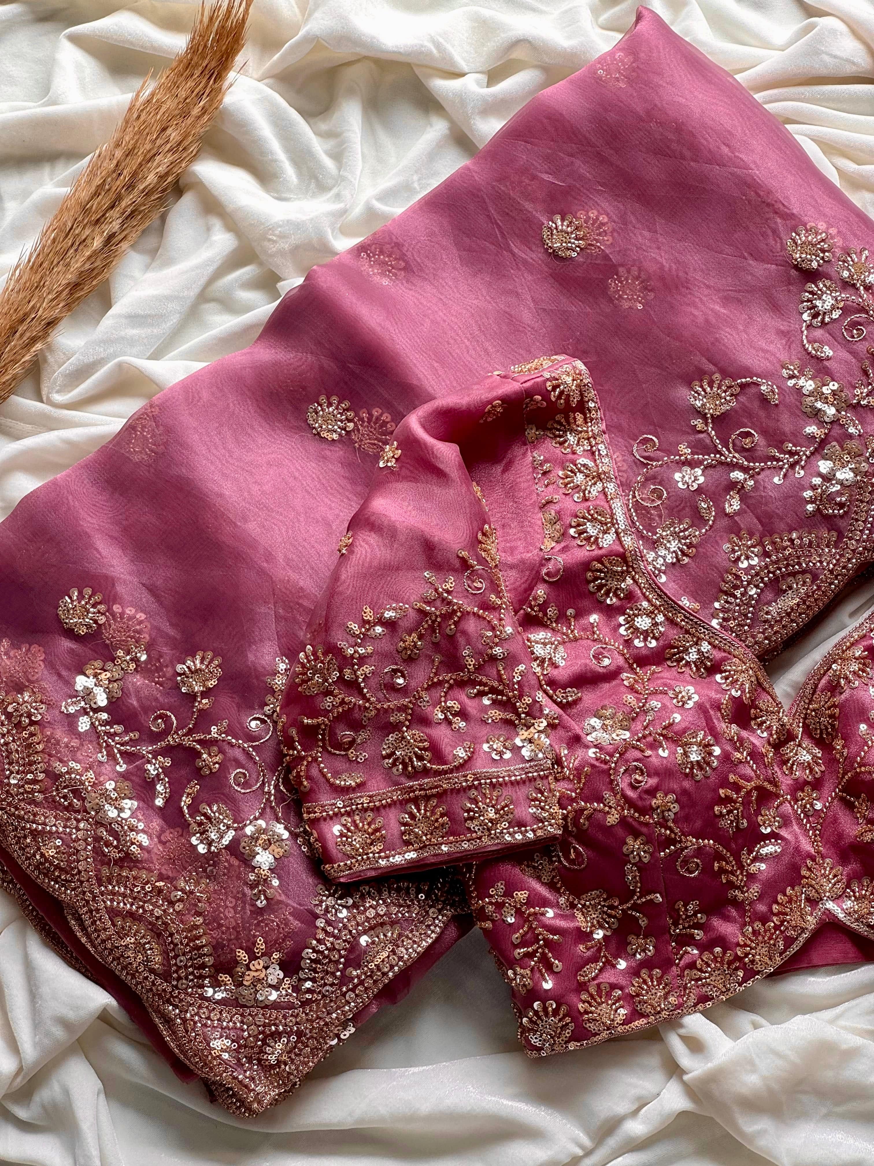 Naira - Soft Organza Crepe Silk