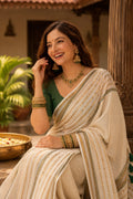 Parvathy - Handwoven Handloom Soft Cotton Saree