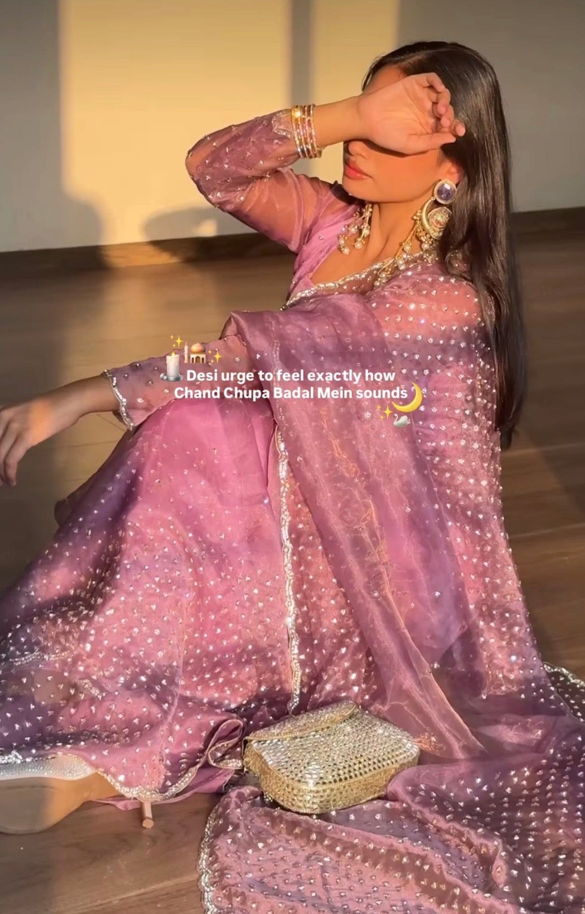 Masoom - Designer Tissue Organza Saree