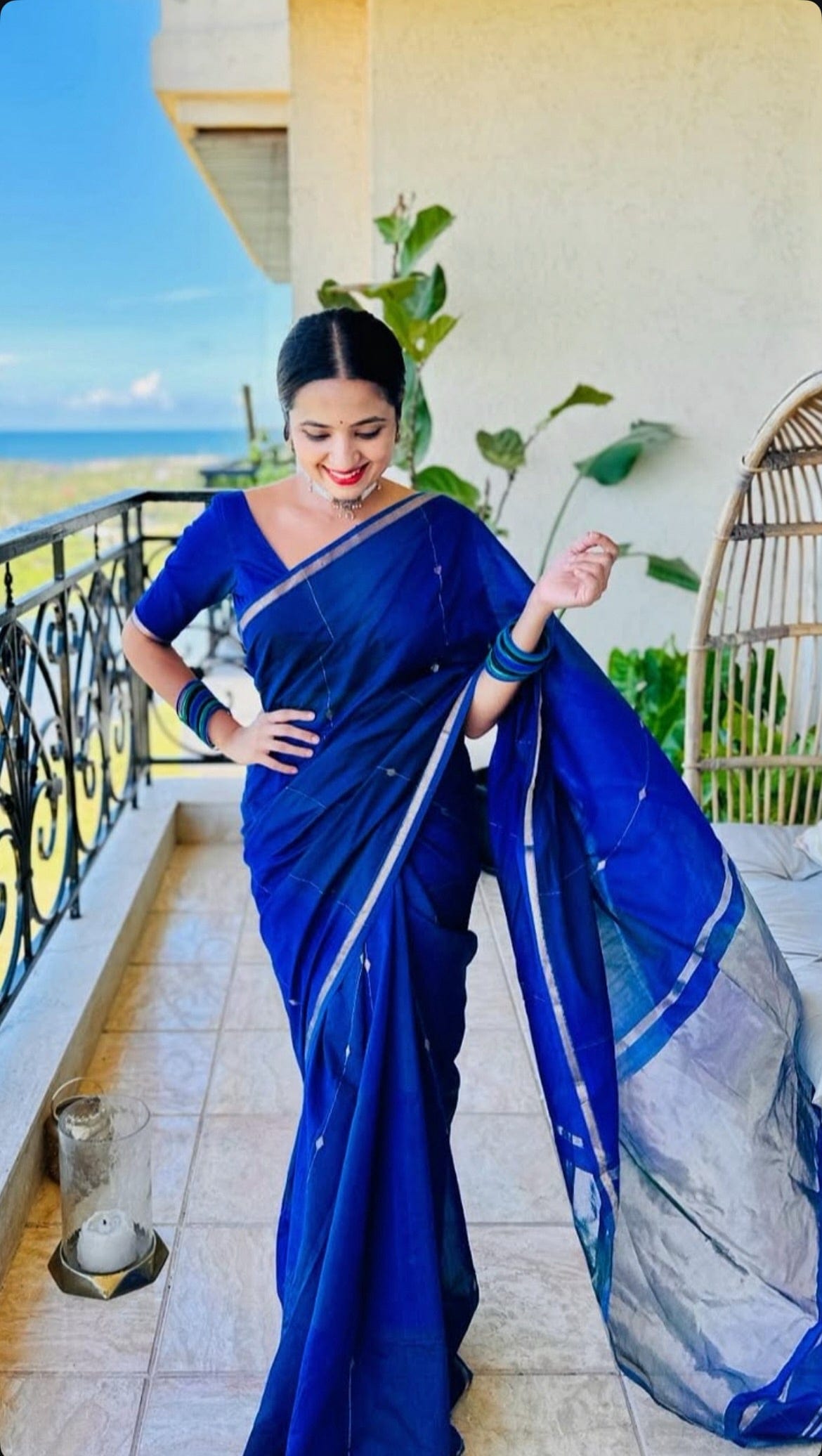 Prapti - Maheshwari Handloom Saree